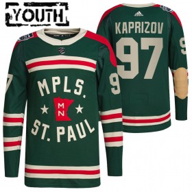 Minnesota Wild Kirill Kaprizov 97 2022 Winter Classic Trikot Authentic - Kinder